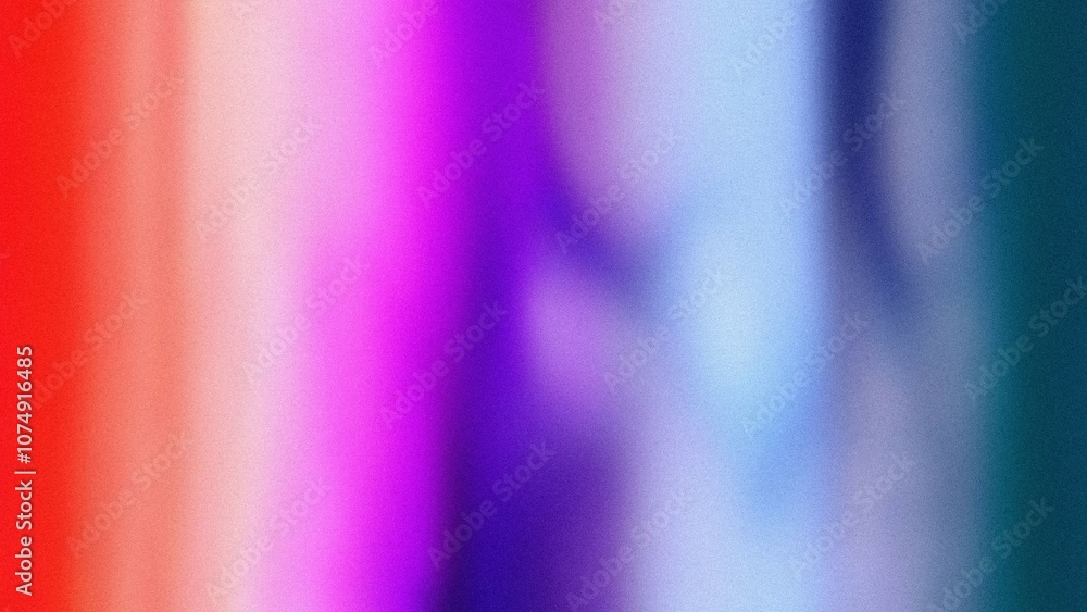Poster vibrant color gradient. abstract rainbow hues blend seamlessly creating a calming ethereal atmospher