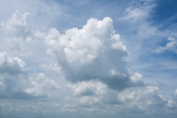 Blue sky and clouds for background