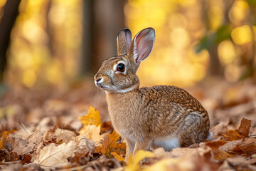 Fototapeta premium Generated with AI technology picture of wild life in nature