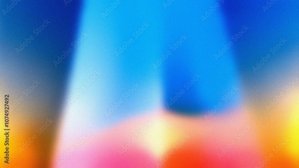 Poster vivid color gradient. abstract colorful background evoking feelings of joy and energy. perfect for v