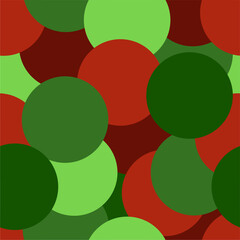 Seamless colorful multicolor art decor wallpaper print pattern with circles background for paper, textile, pck etc abstract geometry vector illustration endless