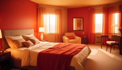 Photo modern style interior room 3d illustration