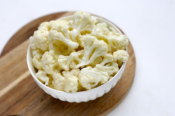 Cauliflowe, vegetable excellent source of fiber