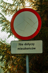 Znak Drogowy 