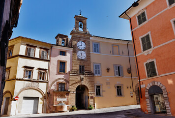 San Severino Marche -Italy- Clock tower