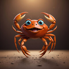 Happy crab