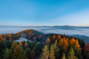 Muszyna, Małopolska, jesień