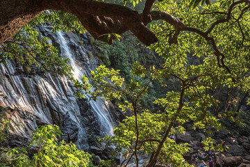 Bee Fall is a famous waterfall in Pachmarhi, Madhya Pradesh, India.