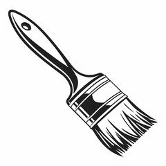  Black brush logo vector vector art illustration