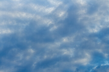 blue sky with clouds