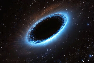 Black hole in galaxy, scientists background, science background, space background