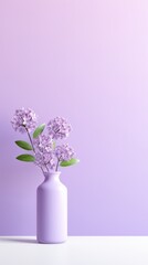 Obraz premium Lilac blossom flower plant.