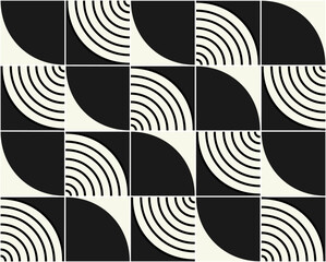 Vector seamless geometric pattern.Linear pattern. Wallpapers for your design. Vector illustration.