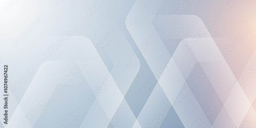 Poster digital hexagonal blue abstract background. digital futuristic technology concept with hexagons. geo