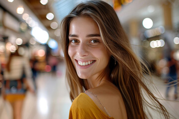 Obraz premium Designed with generative ai image of person or customer in shop outfit search