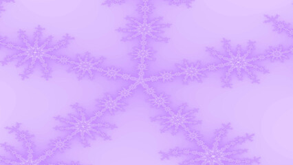 purple snowflakes on lavender background design