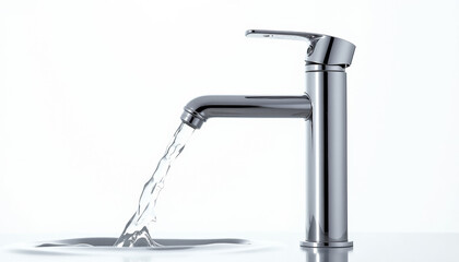 Stylish Modern Chrome Faucet
