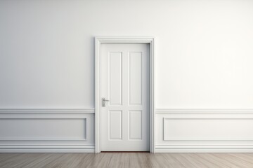 Classic door architecture copy space entrance.