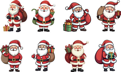 Santa Claus Character Set