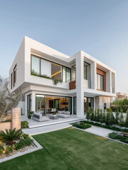 Story-two house style modern 