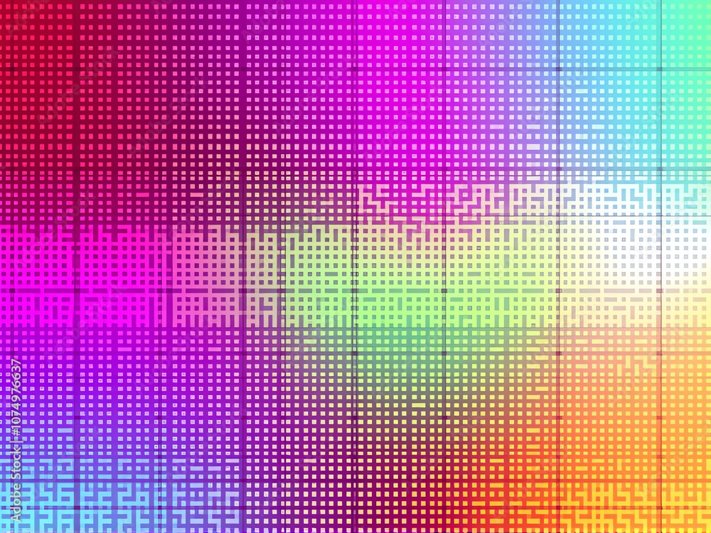 Poster colorful background featuring a vibrant dot pattern, creating a lively and dynamic visual effect