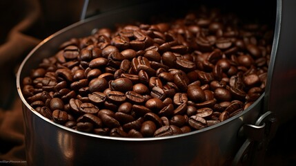 A photo of a modern coffee roasting machine