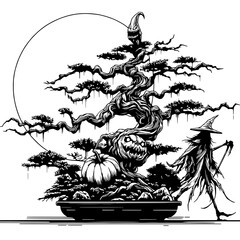 bonsai tree from halloween 2