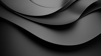 Elegant Curves of Dark Layers in Minimalist Design
