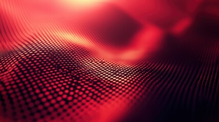Obraz premium Abstract Red Patterns Create a Mesmerizing Flow