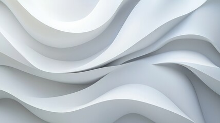Soft Curves and Subtle Shadows in White Design