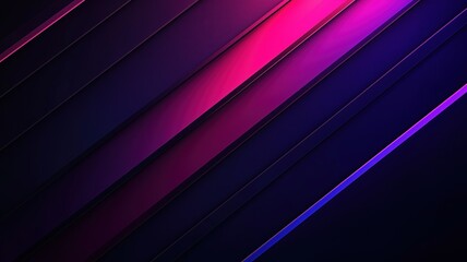 Obraz premium Purple and Pink Abstract Lines