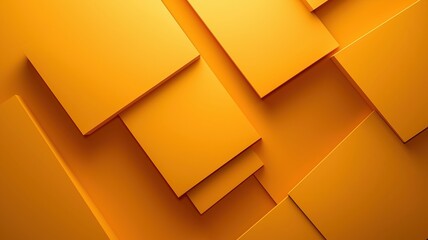 Vibrant Orange Geometric Patterns in Modern Design