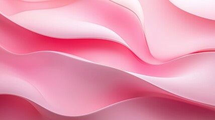 Fototapeta premium Soothing Pink Wave Abstract Background