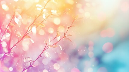 Fototapeta premium Abstract blurred background with soft pastel gradients