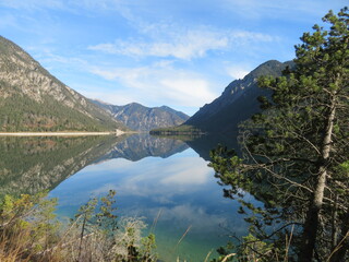 Am Plansee in Österreich