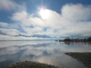 Der Forggensee im Allgäu