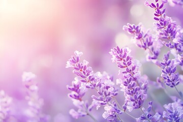 Obraz premium Light lavender gradient background