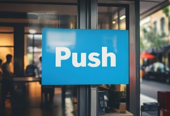 Push symbol,Push sign,Push label
