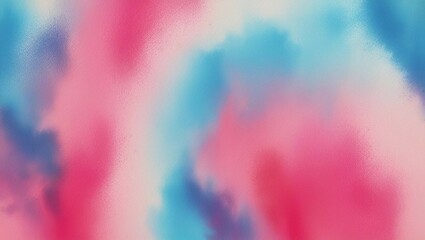 Fototapeta premium amazing gradient watercolor blurred blue pink with grain noise effect background