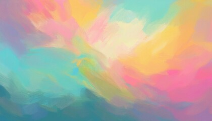 abstract digital art background with pastel color