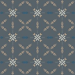 Illustrate a seamless pattern of reindeer playing in the snow, with snowballs and sleds, capturing the playful side of Christmas