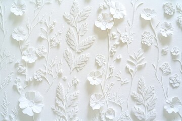 Vintage background made from handmade paper textured with feathered elements, a seamless retro design on a textured background