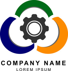 logos for businesses and so on, in the form of clouds and machine gears