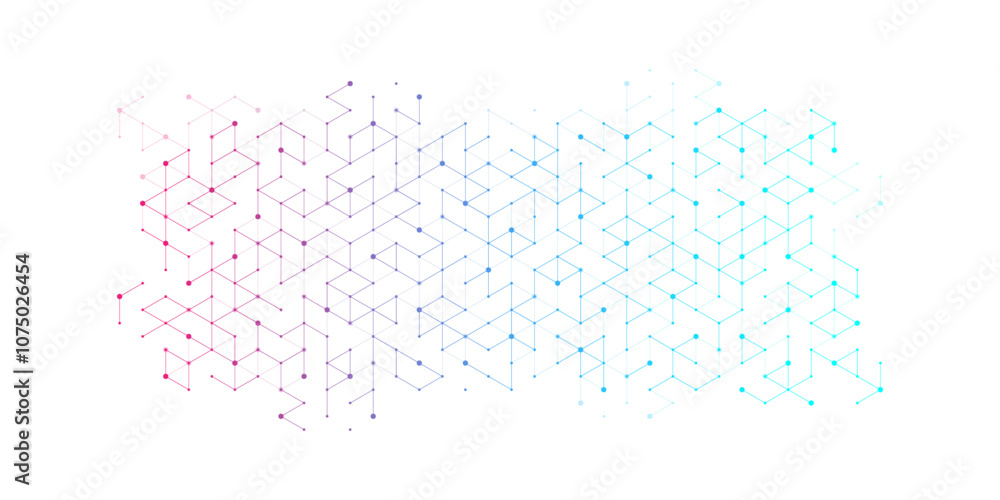 Wall mural modern health care or medical background design. health care innovation concept. horizontal header w