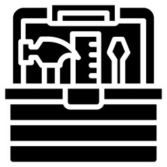 illustration of a toolbox icon