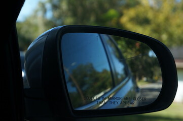 Side Mirror Reflection