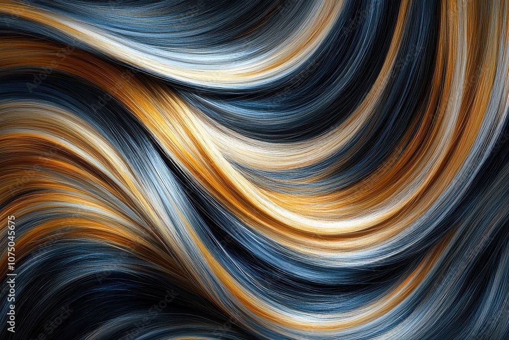 Poster an abstract swirl of colors showcasing dynamic movement and artistic flow, perfect for modern design