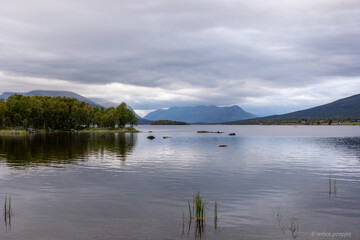 Beautiful lake in Norway panoramavrgendam