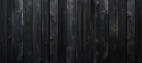 Obraz premium black wood wall texture background 3