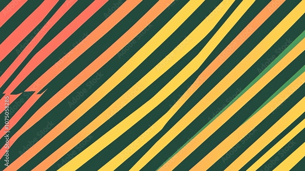 Aufkleber this abstract piece has a color gradient and geometric shapes. it has a minimal szablon for a gradie